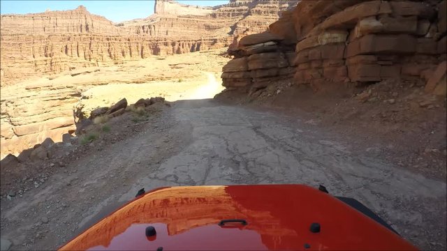 Offroad Trail Moab Utah