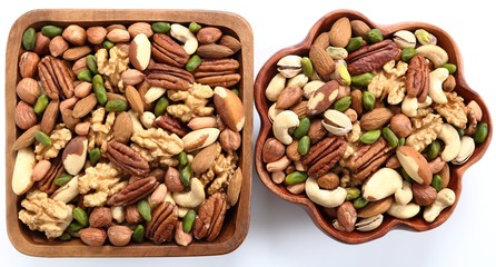 Mix of nuts.
