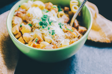 Pasta In Bowl