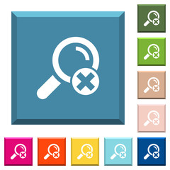 Cancel search white icons on edged square buttons