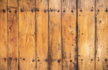 Rustikale Holzwand