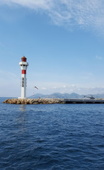 Lighthouse on the water