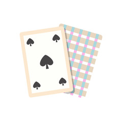 Game card icon illustration vector