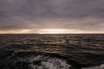 The Barents Sea on a cloudy day