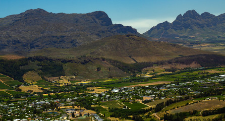 Wine farms, Western Cape, South Africa