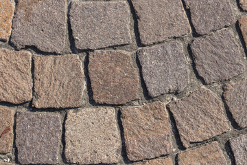 Pflasterstein Textur und Hintergrund 