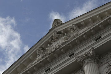 rathaus altona in hamburg, deutschland