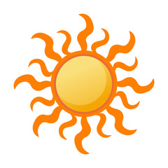 Sun icon clip art