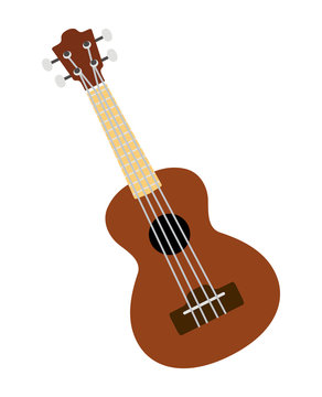 Ukulele clip art icon