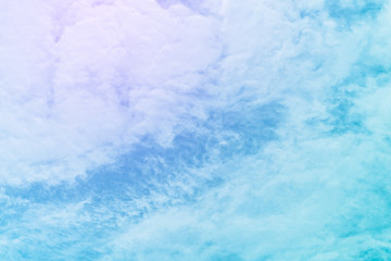 sun and cloud background with a pastel colored



