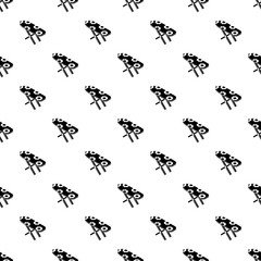 Ironing board pattern vector seamless repeating for any web design