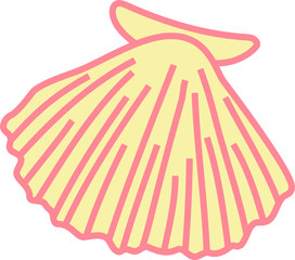 Real scallop illustration 2