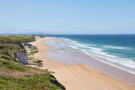White Rocks Beach, Northern Ireland.