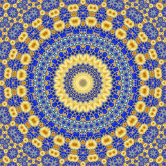 Obraz premium Abstract fractal background computer-generated image