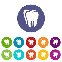 Canine tooth icon. Simple illustration of canine tooth vector icon for web