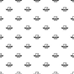 Artwork pattern vector seamless repeat for any web design