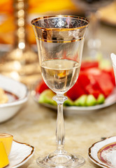 glass of champagne