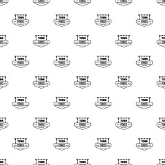 Fence pattern vector seamless repeat for any web design