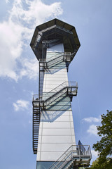 Baudouin-Turm im Dreil&auml;ndereck Deutschland-Belgien-Niederlande