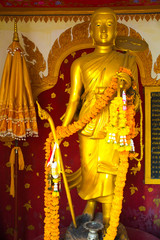 Big Buddha statue at Wat Phra Yai temple the morning on Koh Samui Island in Thailand