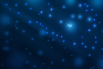 Fototapeta premium niebieskie tło z bokeh i blask
