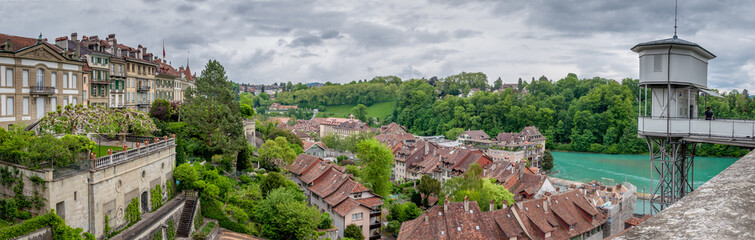 Fototapeta na wymiar Berne, capitale de la Suisse