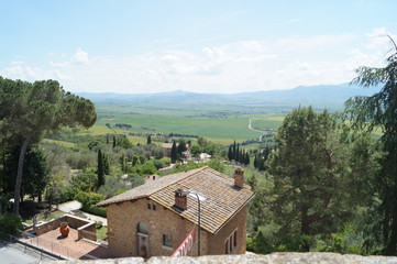 The enchanted Val d'Orcia, Siena, Tuscany, Italy