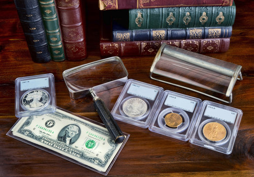Coin Collecting Hobby.