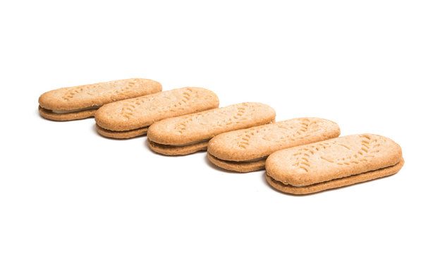 cereal cookies isolated