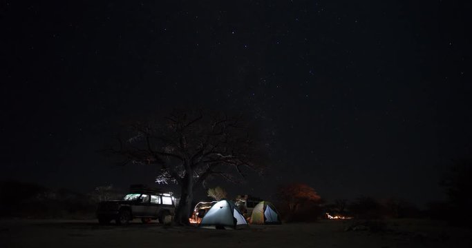 Botswana - Kubu Island (Timelapse 03)
