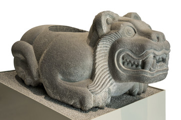 Aztec Jaguar Sculpture © LRafael