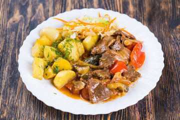 National dishes, asia, East concept - Central Asian cuisine.