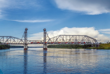 Kuzminsky railway bridge, Russia