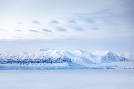 Tempelfjorden, Western Spitsbergen, Svalbard.