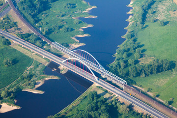 Brücken über der Elbe