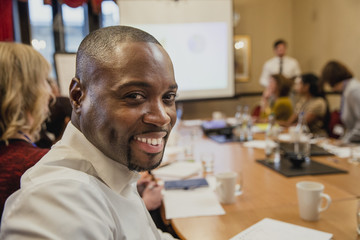 Fototapeta premium He's Excited to Learn Something New