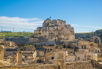 Matera (Basilicata) - The historic center of the wonderful stone city of southern Italy, a tourist attraction for the famous 