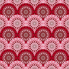 vector illustration of abstract circular patterns