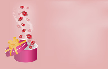 vector beautiful background pink banner for advertising female s