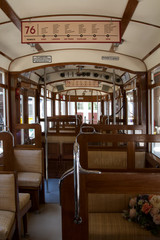 old tram interior