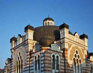 Fototapeta na wymiar Synagogue in Sofia. Bulgaria