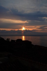 Sunrise in Monemvasia Greece 