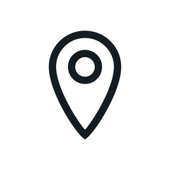 Map location icon set, pointers symbols, ideal for website design, vector illustration graphic