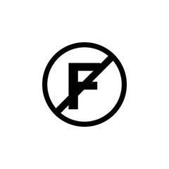 ban on feelings icon. Element of web icon for mobile concept and web apps. Isolated ban on feelings icon can be used for web and mobile. Premium icon