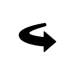 Fototapeta premium back arrow icon. Element of web icon for mobile concept and web apps. Isolated back arrow icon can be used for web and mobile. Premium icon