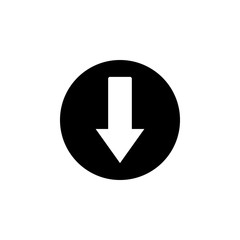 download arrow icon. Element of web icon for mobile concept and web apps. Isolated download arrow icon can be used for web and mobile. Premium icon