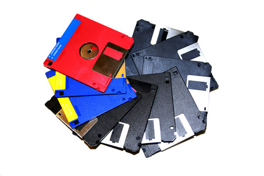 Disketten - Datentr&auml;ger der Vergangenheit - Symbolbild