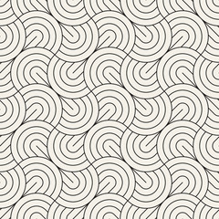 Vector seamless pattern. Modern stylish abstract texture. Repeating geometric tiles..