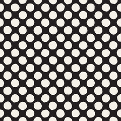 Hand drawn style ethnic seamless pattern. Abstract grungy geometric background in black and white.