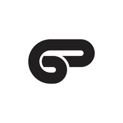 GP letter logo